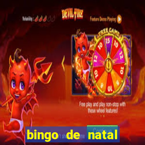 bingo de natal para imprimir gratis